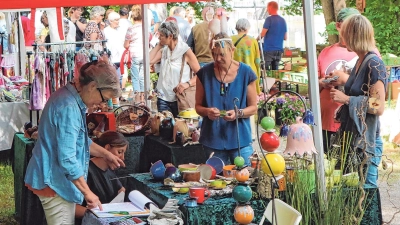 Willkommen zum Marktfest mit Kunstmeile in Emskirchen am 5. Juli 2026.  (Foto: Rainer Fritsch)