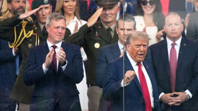 Driscoll gehört zum Team um Donald Trump (Archivbild). (Foto: Julia Demaree Nikhinson/AP/dpa)