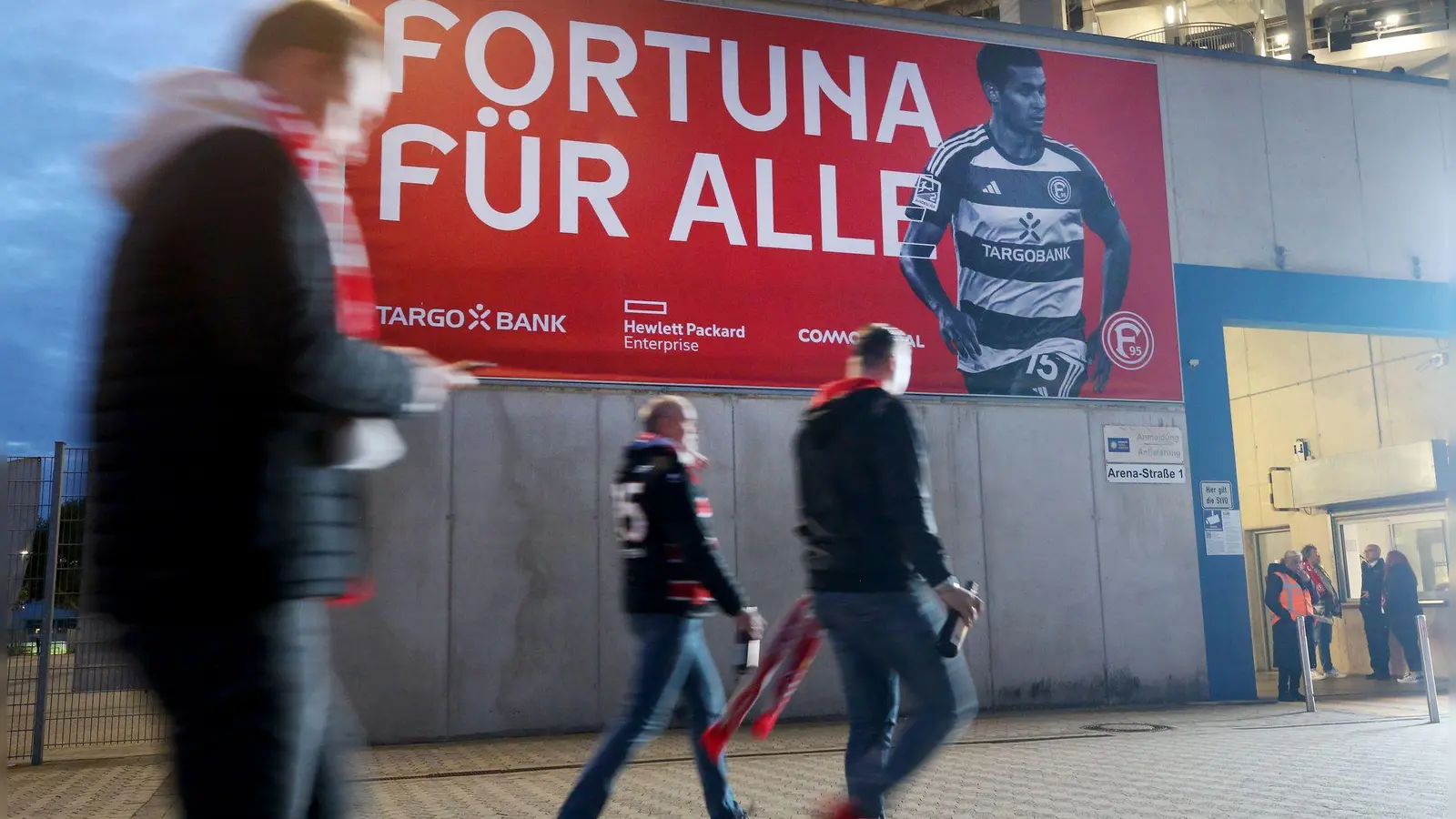 Fortuna Düsseldorf setzt „Fortuna für alle“ fort. (Foto: Roland Weihrauch/dpa)