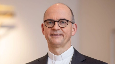 Der Würzburger Bischof Jung ist Gastgeber der nächsten Vollversammlung der deutschen Bischöfe. (Archivbild) (Foto: Daniel Karmann/dpa)