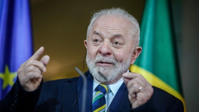 Der Präsident von Brasilien: Luiz Inácio Lula da Silva. (Foto: Kay Nietfeld/dpa)