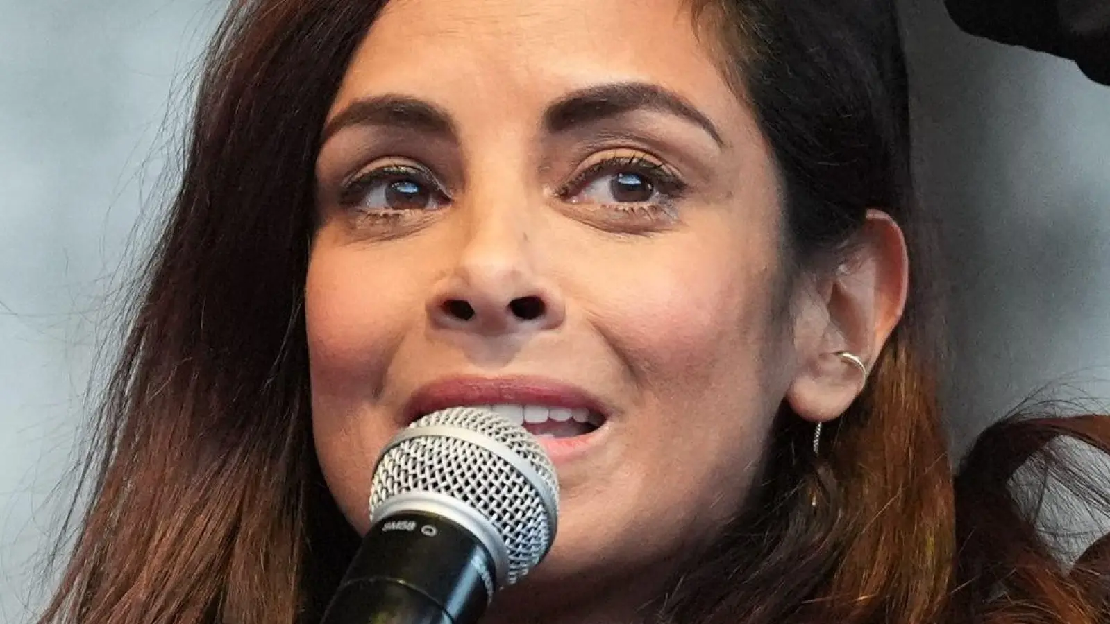 Die Schauspielerin und Moderatorin Collien Fernandes. (Foto: Marcus Brandt/dpa)