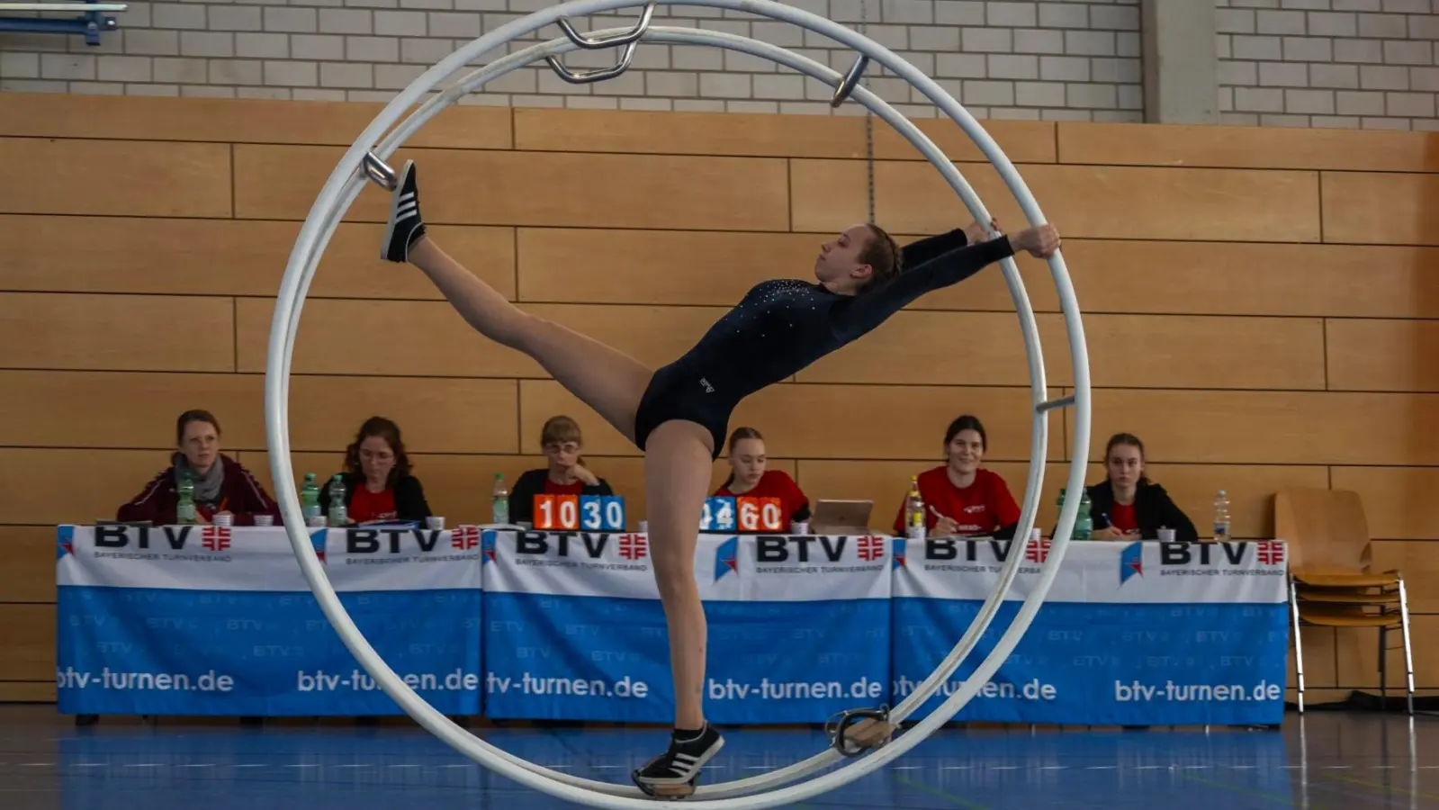 Franziska Goldbach startete trotz einer Fingerverletzung und wurde Fünfte. (Foto: Justus Kai Altmann)
