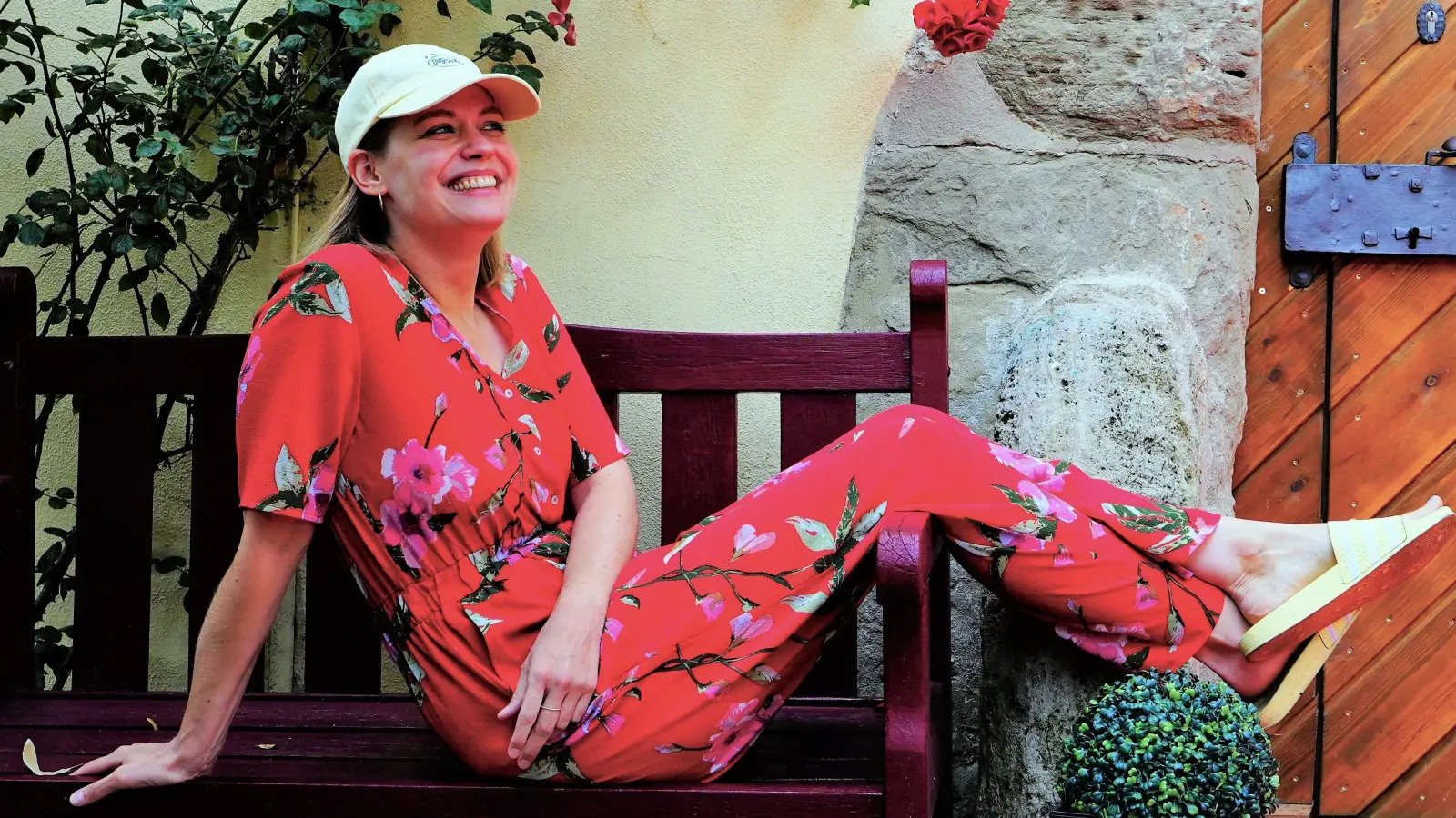 „Der Kopf darf nicht die ganze Zeit rattern“, sagt die Schauspielerin Britta Boehlke. Daher nimmt sie sich bewusst Auszeiten. (Foto: Simone Hedler)