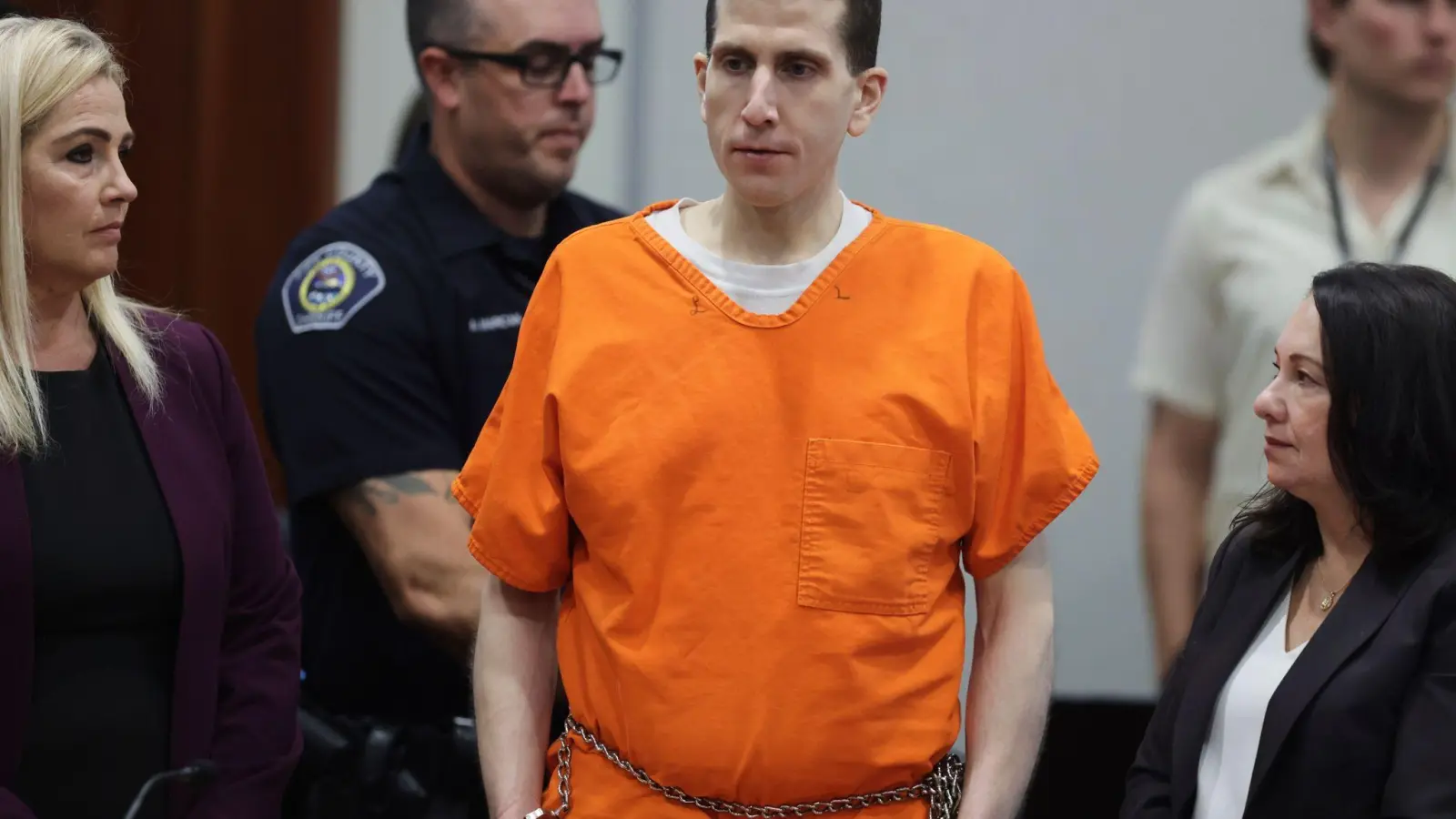 Der Angeklagte kommt am Mittwoch in Boise (Idaho) zur Urteilsanhörung. (Foto: Kyle Green/FR171837 AP POOL/AP/dpa)