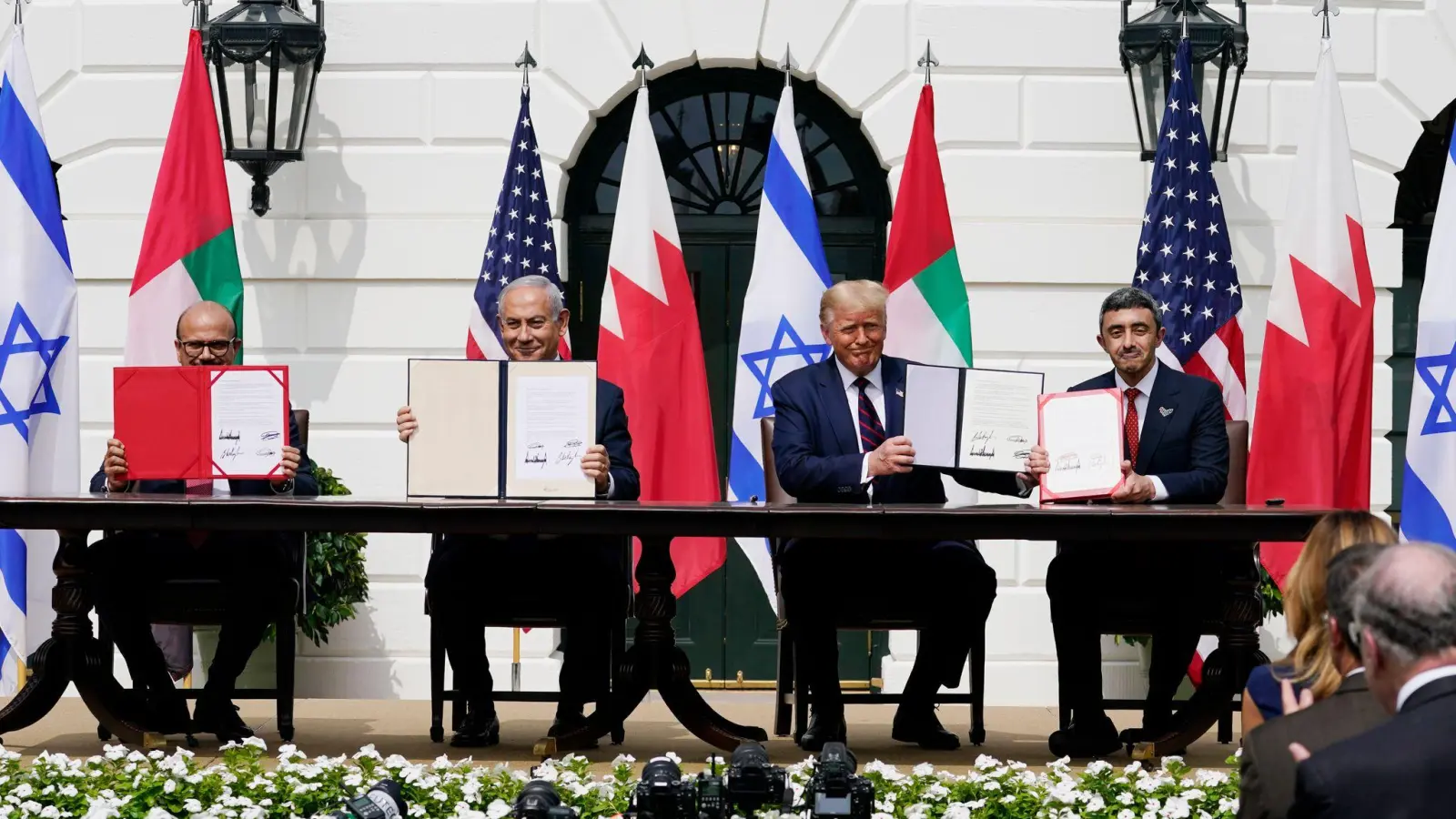 Trump will, dass noch mehr Länder beitreten (Archivbild).  (Foto: Alex Brandon/AP/dpa)