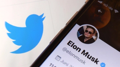 Verabschiedet sich Twitter unter Elon Musk von seinem Namen und dem blauen Vogel als Logo? (Foto: Karl-Josef Hildenbrand/dpa)