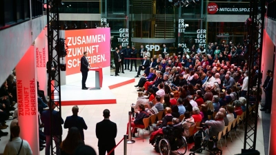 Die SPD will definieren, wer sie ist.  (Foto: Sebastian Christoph Gollnow/dpa)