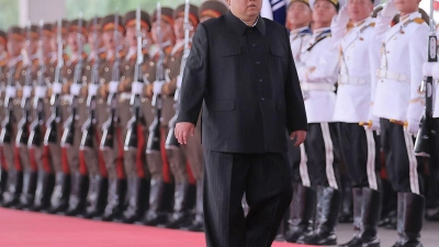 Nordkoreas Machthaber Kim Jong Un will die Atomstreitmacht seines Landes weiter stärken. (Foto: -/kcna/dpa)