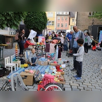 Spielzeug wechselte die Besitzer am Kinderflohmarkt zum Altstadtfest. (Foto: Alexander Biernoth)