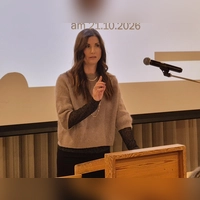 Zweite Bürgermeisterin und Mediroth-Vorsitzende Michaela Ebner bei der Jahresversammlung. (Foto: Margit Schwandt)