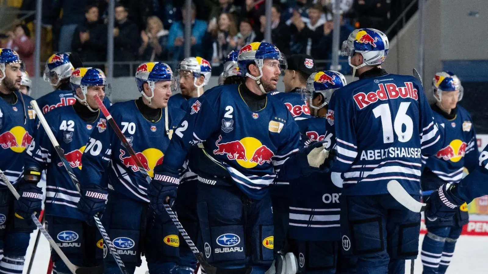 Red Bull München ist in den DEL-Playoffs auf Kurs. (Foto: Sven Hoppe/dpa)