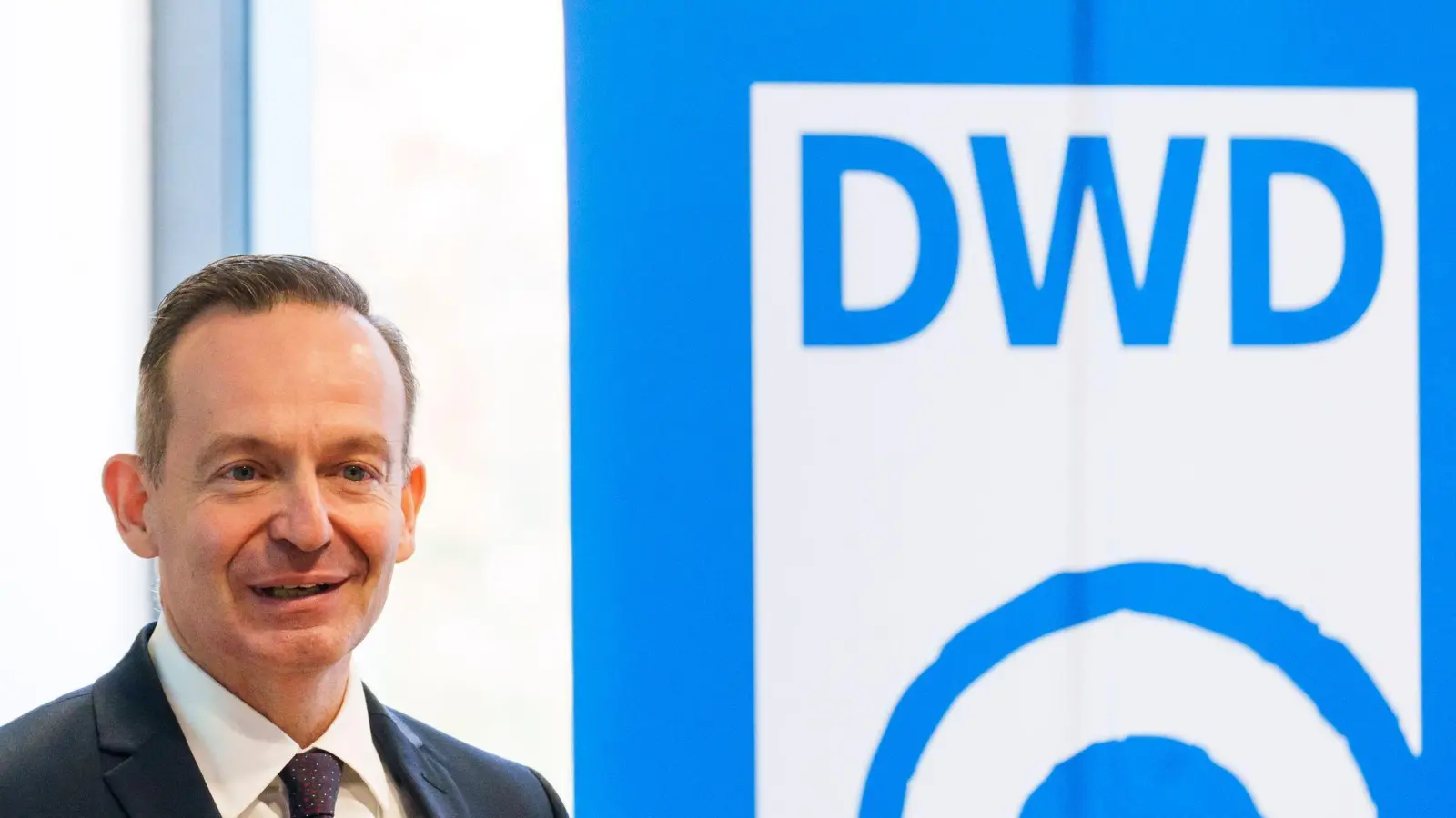 Der Deutsche Wetterdienst (DWD) feiert Geburtstag. Verkehrsminister Volker Wissing  spricht beim Festakt. (Foto: Andreas Arnold/dpa)