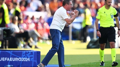 Mit Österreich spielte Rangnick bei der EM 2024 im Berliner Olympiastadion. (Archivbild) (Foto: Sebastian Christoph Gollnow/dpa)