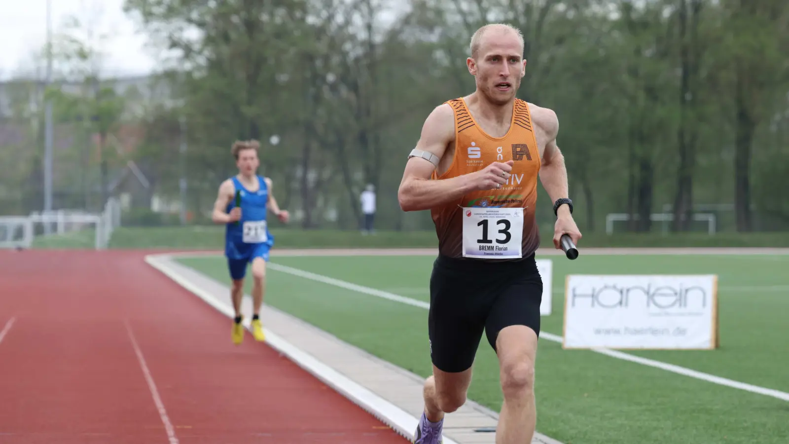 Großer Vorsprung: Florian Bremm beim Staffelwettbewerb. (Foto: Theo Kiefner)