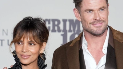 Halle Berry und Chris Hemsworth bei der Premiere des Films.  (Foto: Richard Shotwell/Invision/AP/dpa)