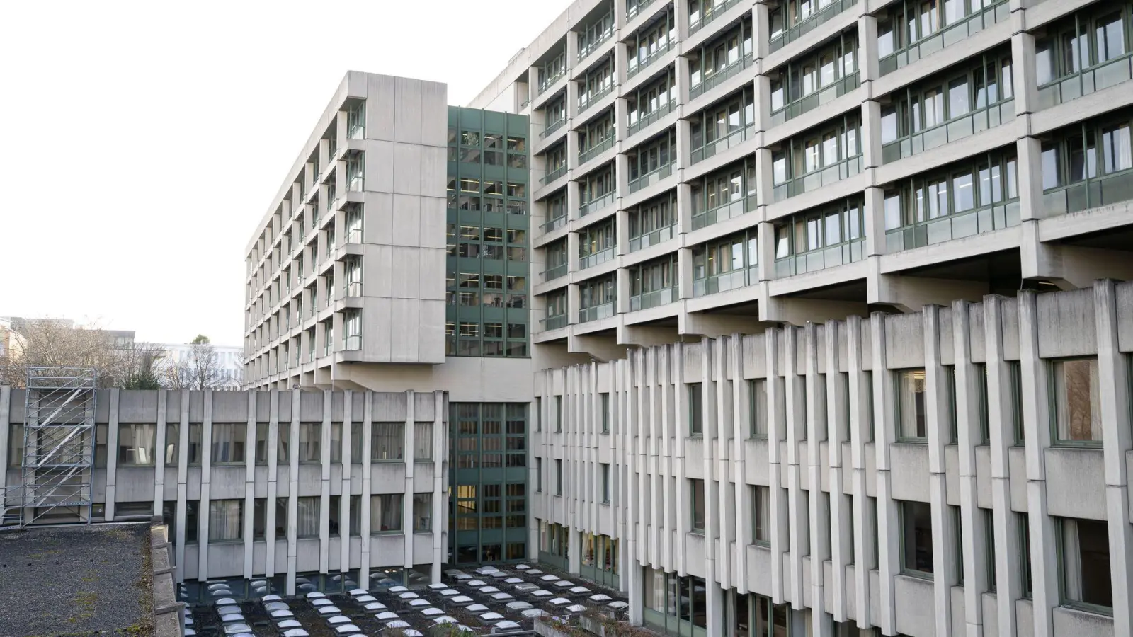 Vor dem Landgericht München I kommt es zum Prozess. (Archivbild) (Foto: Lukas Barth/dpa)