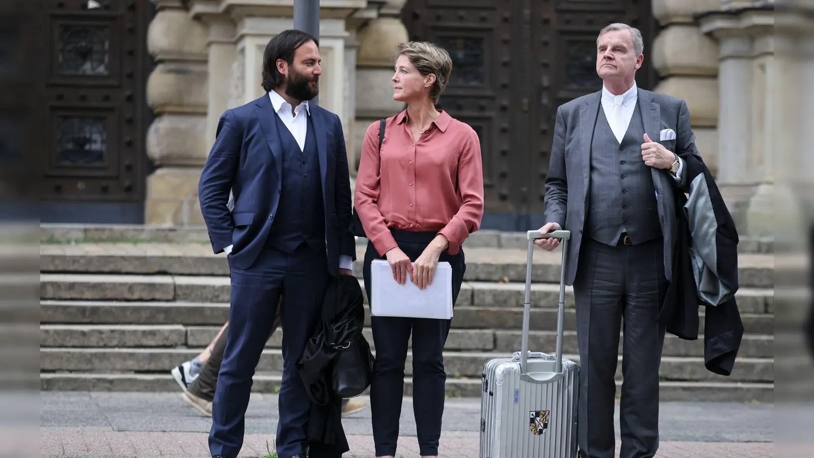 Der Prozess soll am 15. August fortgesetzt werden. (Archivbild) (Foto: Christian Charisius/dpa)