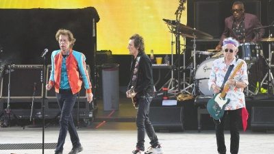 Die Rocker von den Rolling Stones haben Berlin eingeheizt. (Foto: Soeren Stache/dpa)