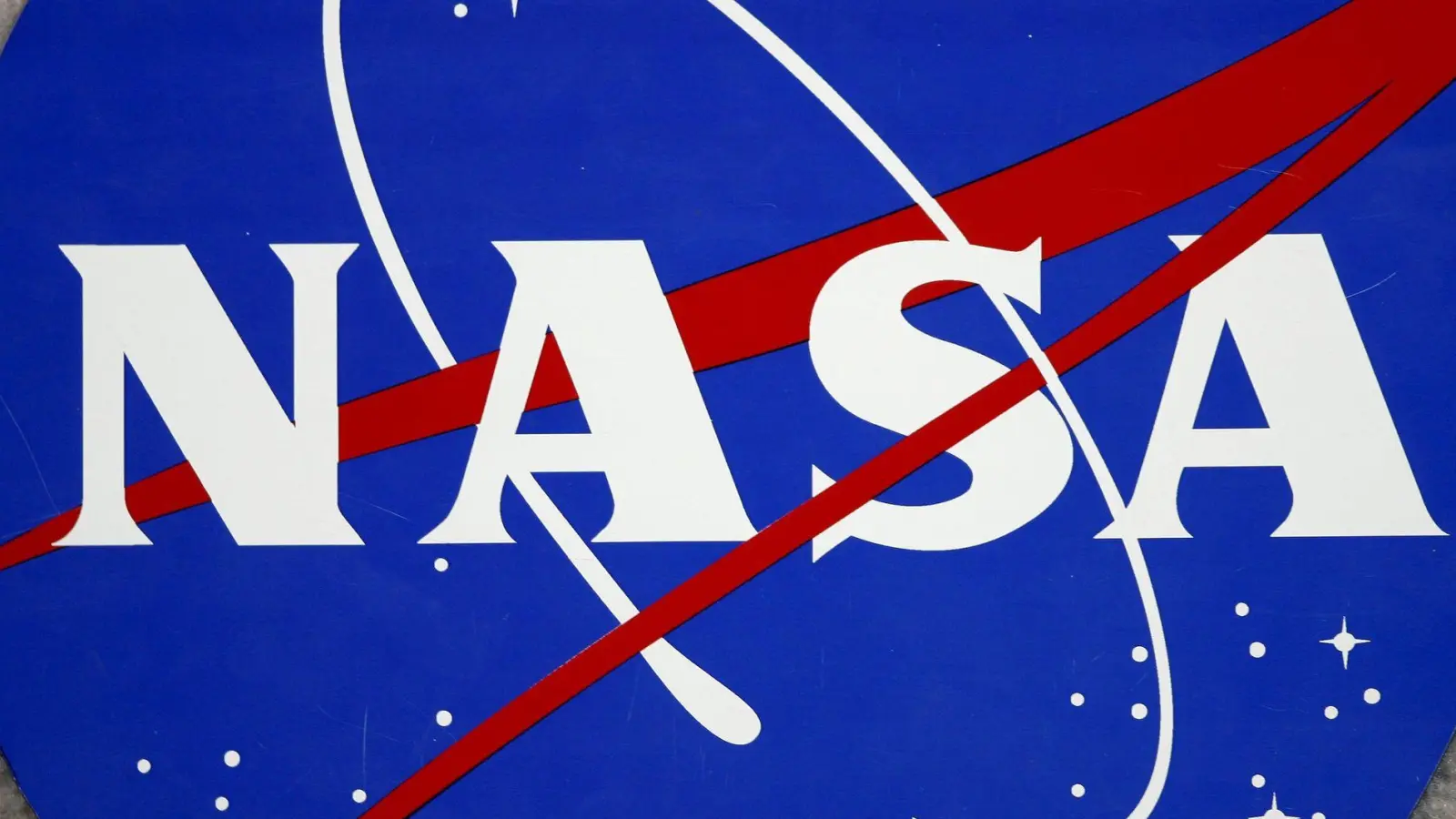Das Logo der US-Raumfahrtbehörde Nasa (Foto: epa Aaron M. Sprecher/epa/dpa)