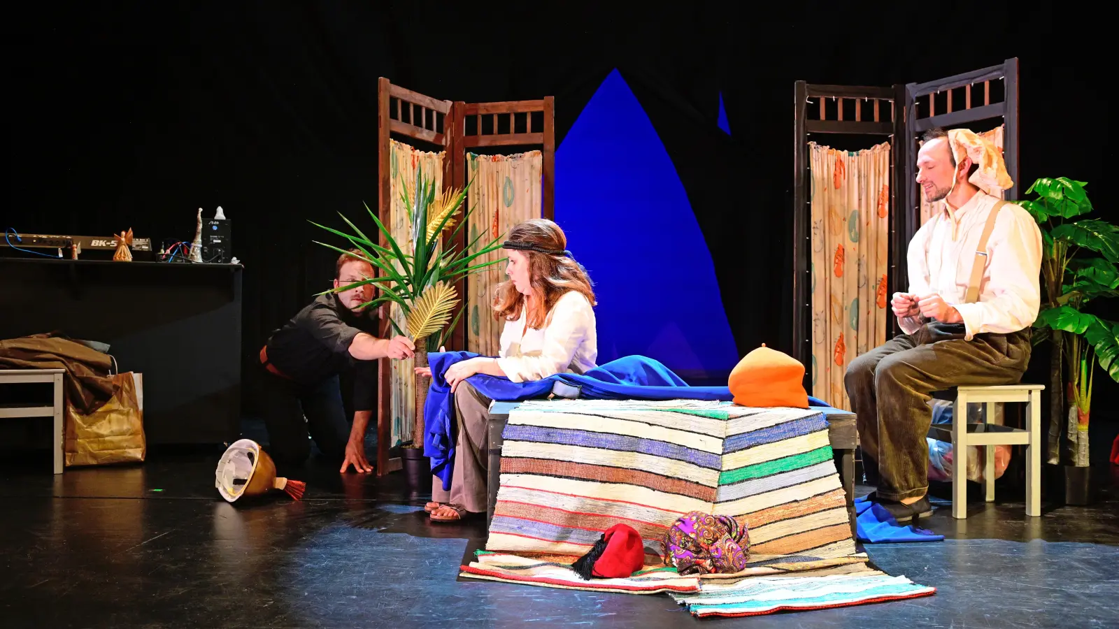 Das Trio für den „Messias“ (von links): Martin Geisen, Christin Wehner und Helwig Arenz. (Foto: Jim Albright)