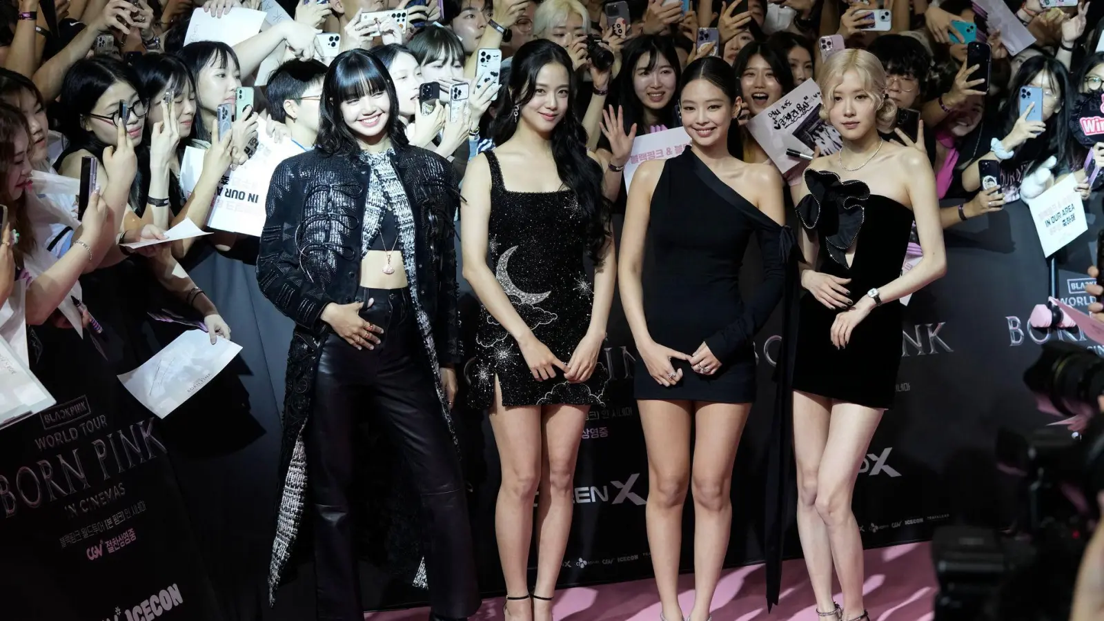 Die Girlgroup Blackpink meldet sich mit dem Song „Jump“ zurück. (Archivbild) (Foto: Ahn Young-joon/AP/dpa)