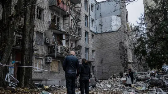 Zerstörungen in Mykolajiw. (Foto: Ashley Chan/SOPA Images via ZUMA Press Wire/dpa)