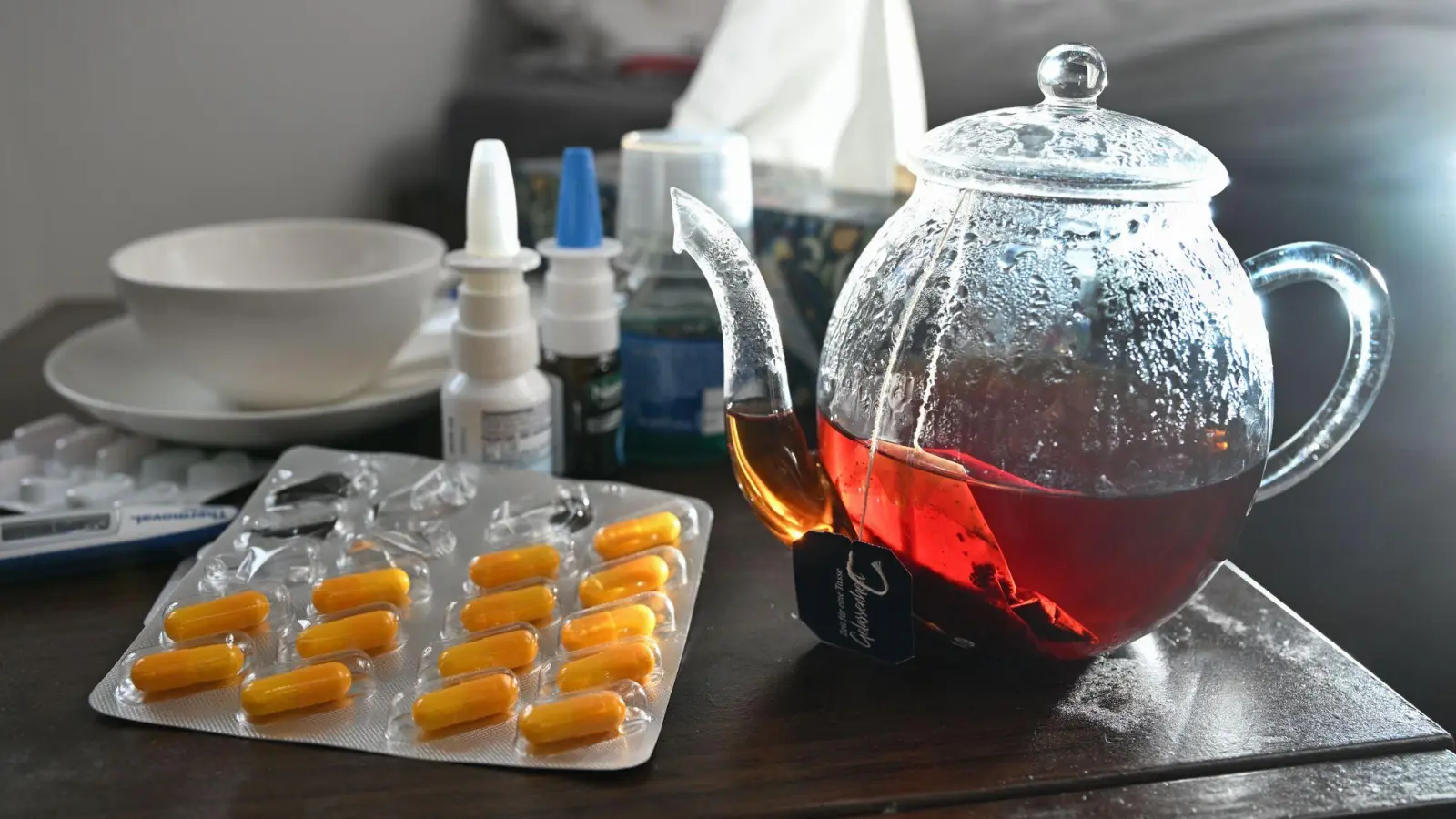 Atemwegsinfekte haben im ersten Halbjahr den Krankenstand in Bayern stark beeinflusst. (Symbolfoto) (Foto: Bernd Weißbrod/dpa)