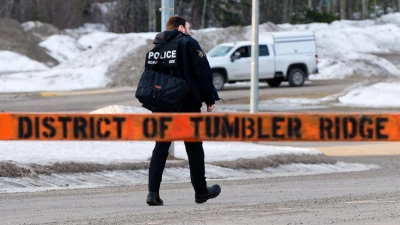 An einer Schule in Kanada kommen mehrere Menschen durch Schüsse ums Leben. (Foto: Jesse Boily/The Canadian Press via AP/dpa)