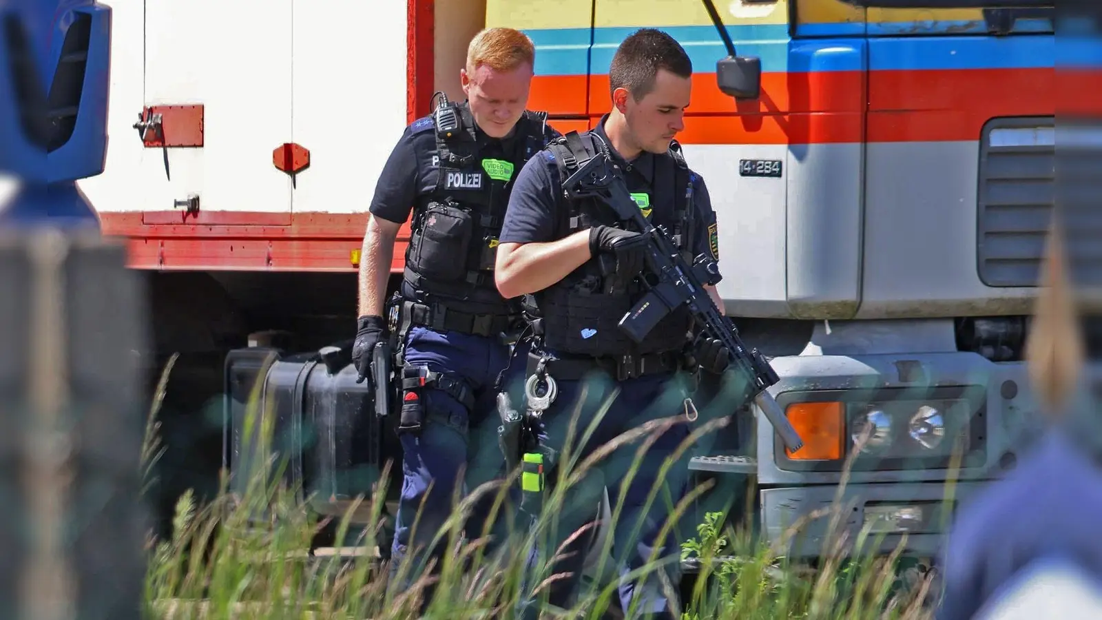 Die Polizei hat bei Leipzig einen Tiger erschossen.  (Foto: -/EHL Media/dpa)