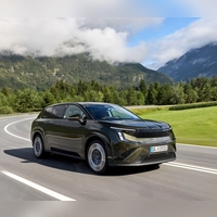 Bis zu 642 Kilometer Reichweite verspricht das Raumwunder Škoda Peaq. (Foto: Škoda Auto/dpa-tmn)