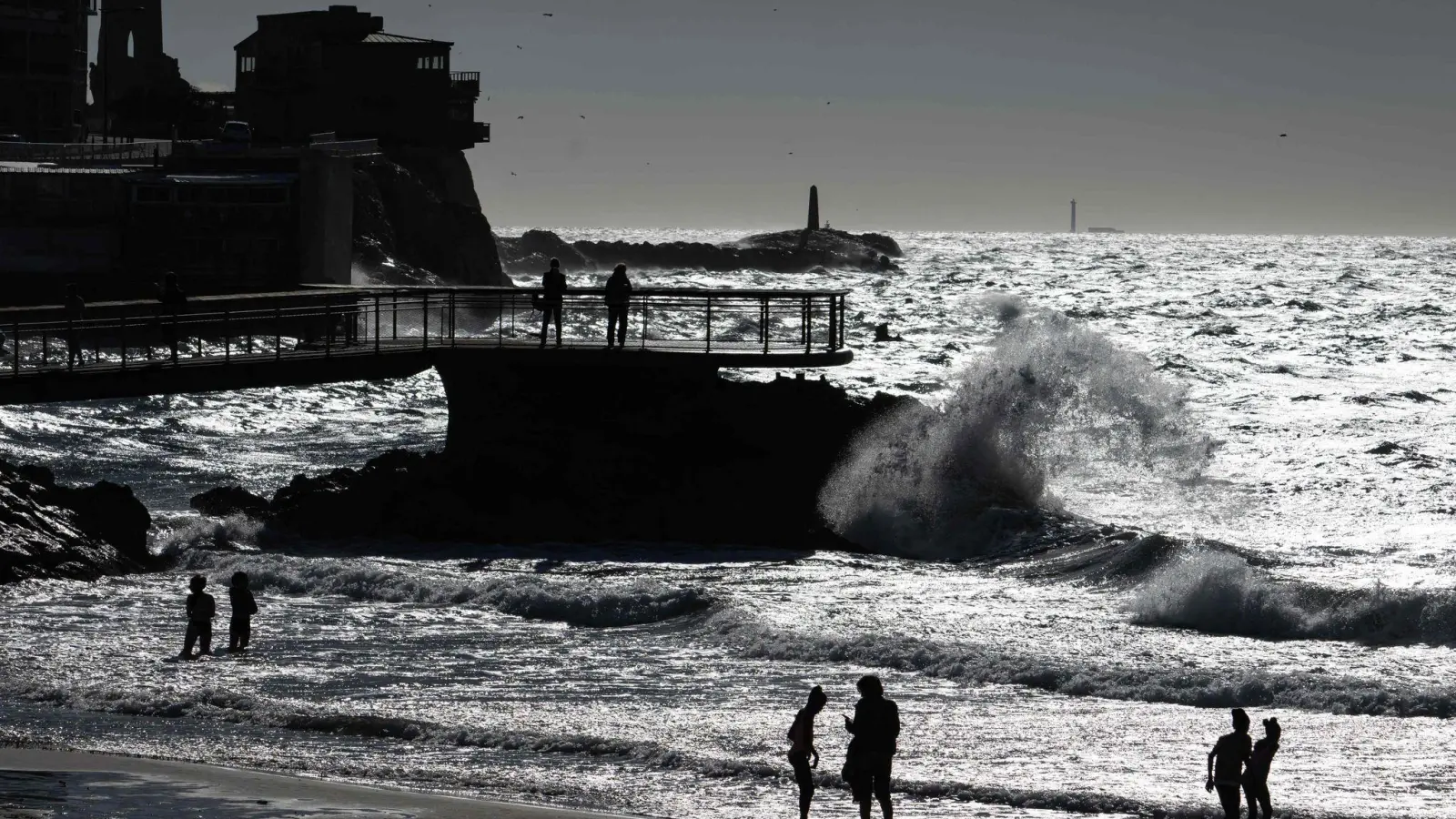 Ein von der Flut überraschter Deutscher ist in Nordfrankreich ertrunken (Archivbild). (Foto: Miguel Medina/AFP/dpa)