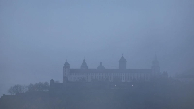 Der Nebel kann sich teils nur zögerlich auflösen, örtlich liegen die Sichtweiten unter 150 Metern. (Symbolbild) (Foto: Karl-Josef Hildenbrand/dpa)