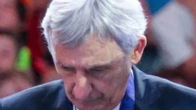 Bayern-Coach Pesic resigniert nach der Final-Niederlage. (Foto: Matthias Stickel/dpa)
