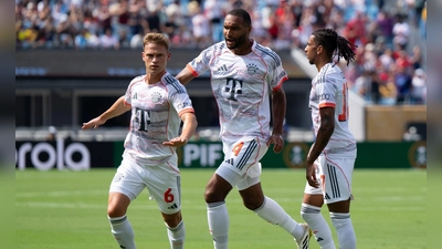 Joshua Kimmich und Jonathan Tah machen ihre USA-Erfahrungen.  (Foto: Sven Hoppe/dpa)