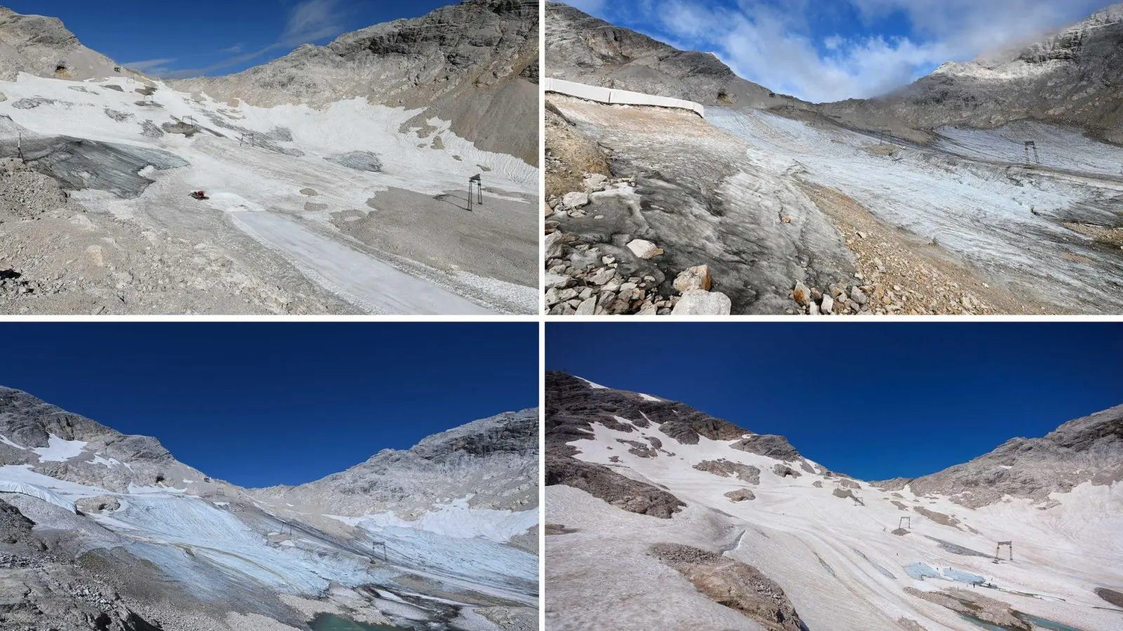 Die Gletscher in Deutschland schwinden dramatisch. (Archivbild) (Foto: Angelika Warmuth/dpa)
