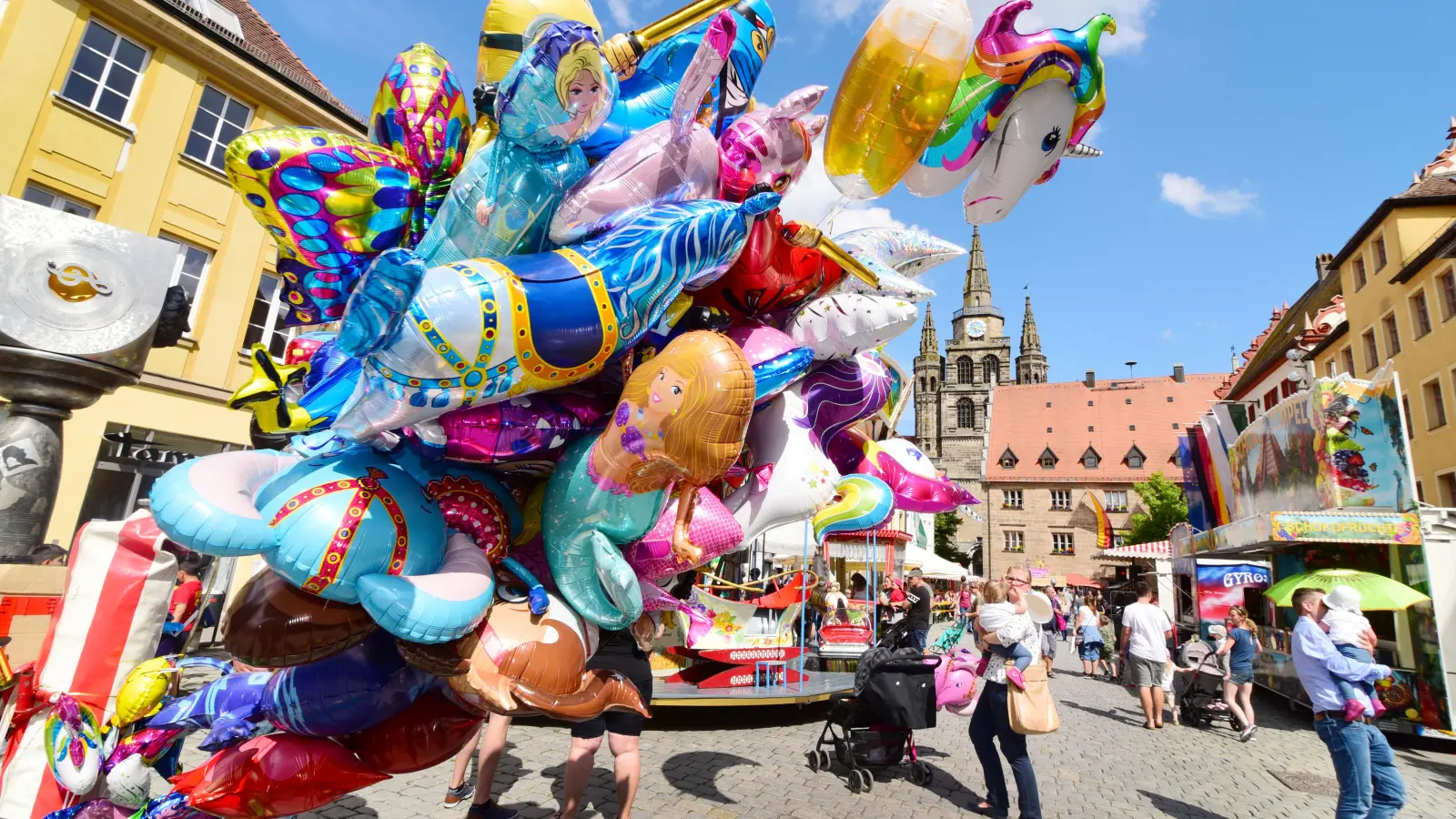 Zum Altstadtfest in Ansbach 2023 steht vieles auf dem Programm. (Foto: Jim Albright)