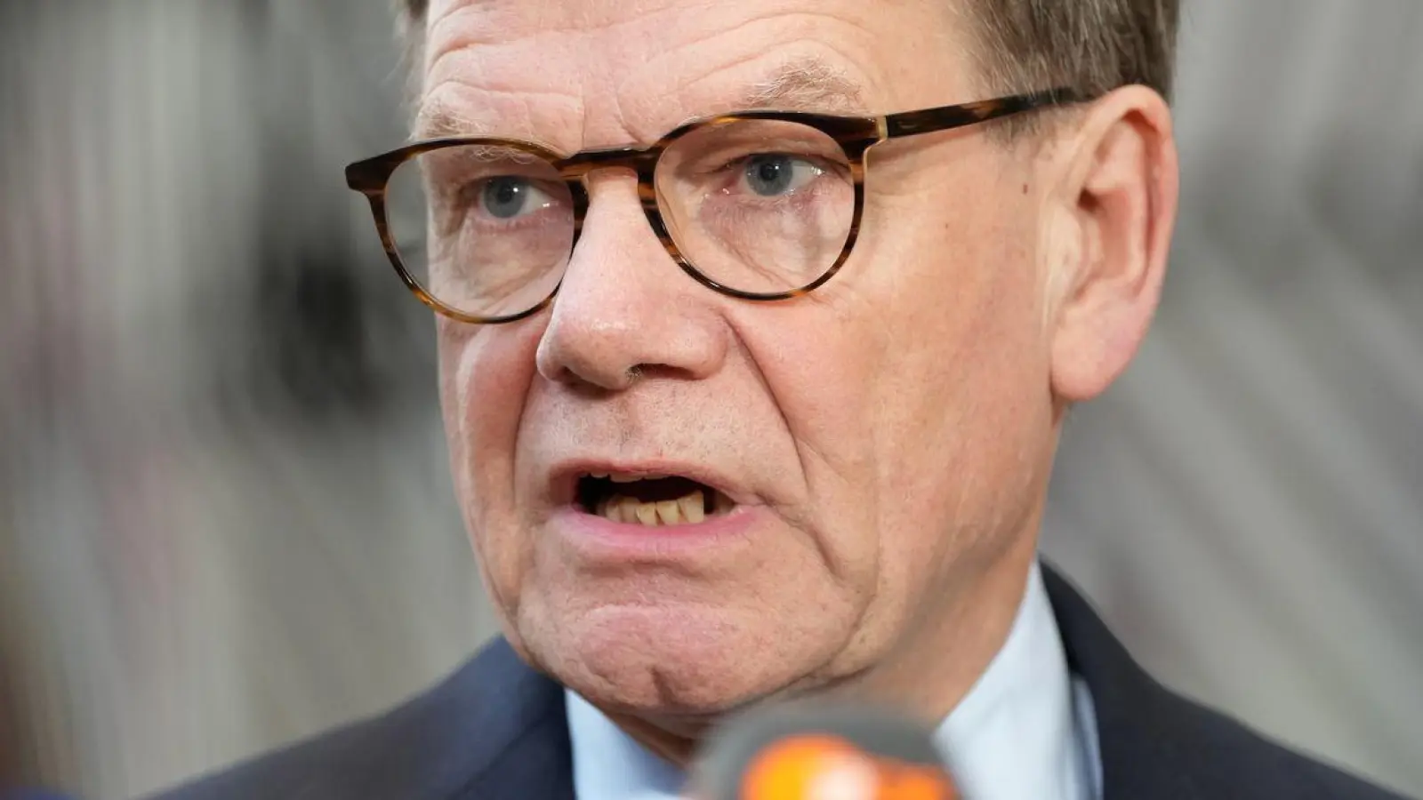 Hofft darauf, dass Ungarn seine Blockade schnell aufhebt: Deutschlands Außenminister Johann Wadephul. (Foto: Virginia Mayo/AP/dpa)