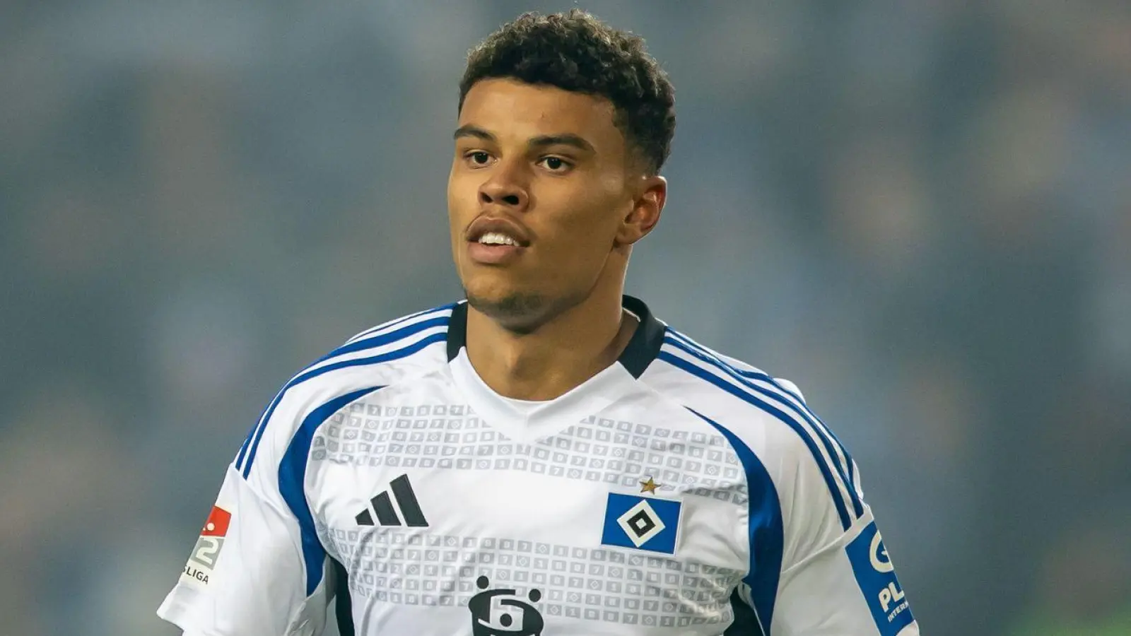 Nach geplatztem Wechsel wieder beim HSV: Ransford Königsdörffer. (Foto: Andreas Gora/dpa)