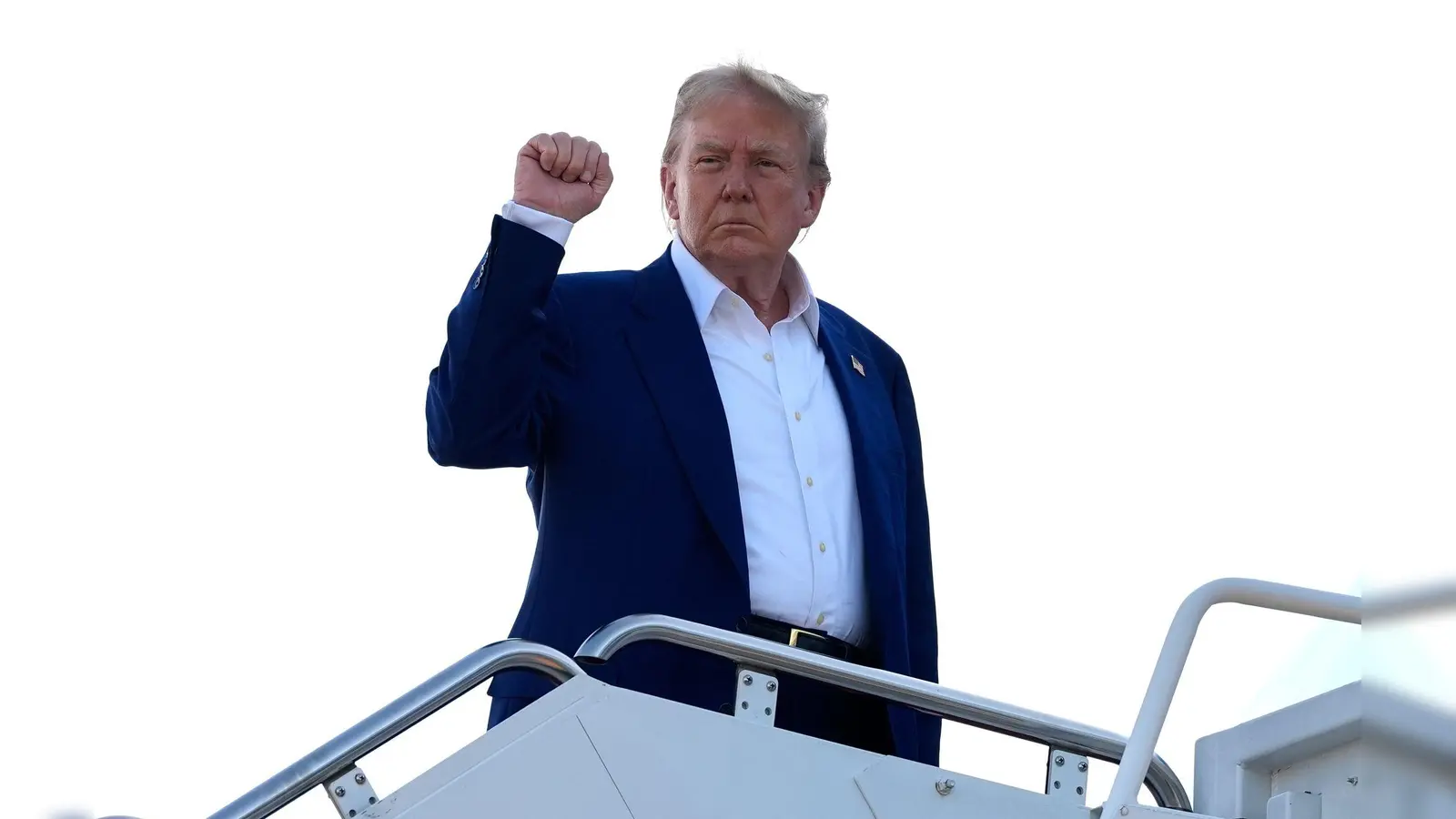 US-Präsident Donald Trump hat eine Waffenruhe zwischen Israel und dem Iran verkündet.  (Foto: Alex Brandon/AP/dpa)