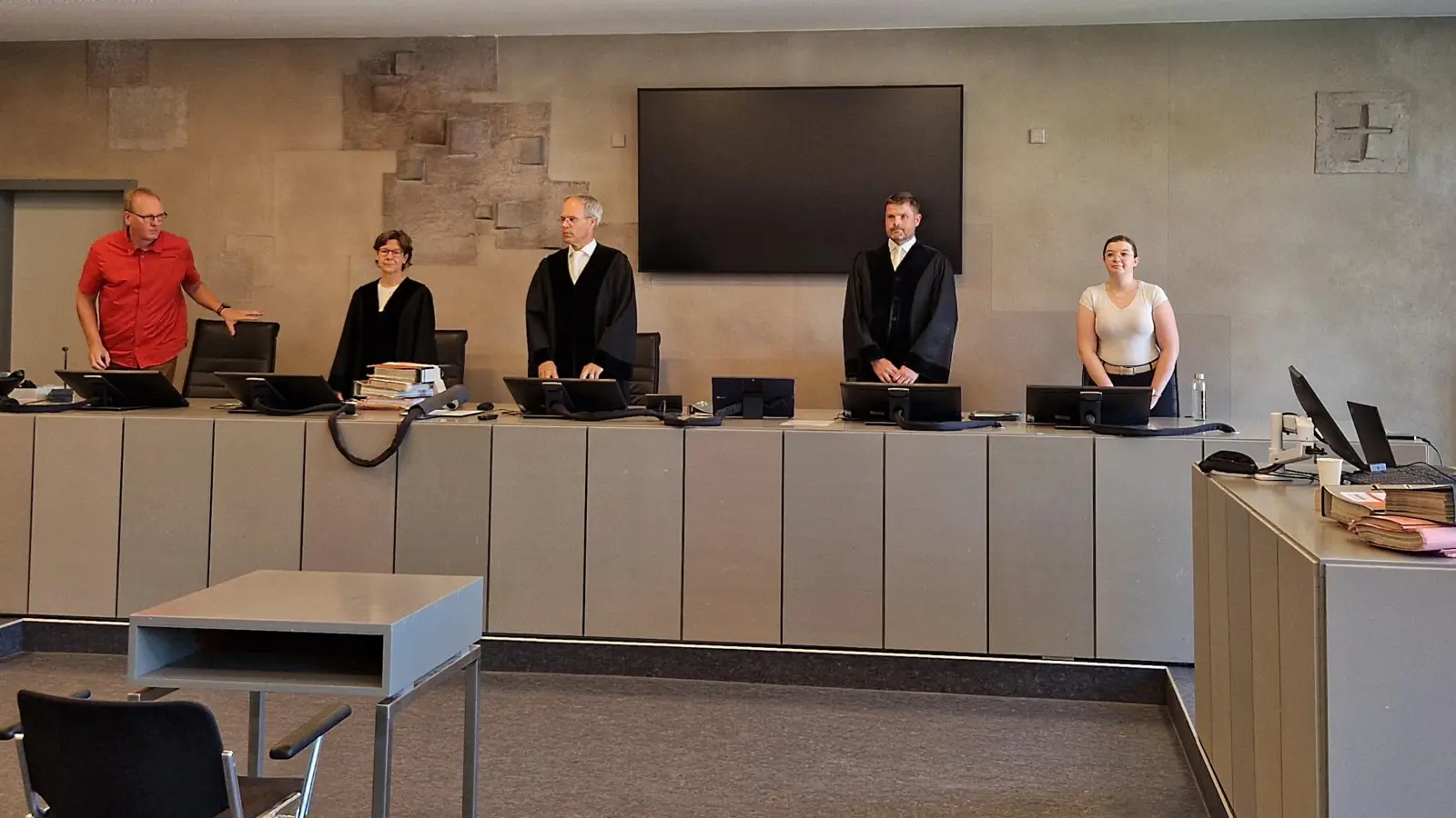 Die Zweite Große Jugendkammer am Ansbacher Landgericht verhandelt den Fall eines Jugendleiters, dem sexueller Missbrauch vorgeworfen wird. (Foto: Andrea Walke)