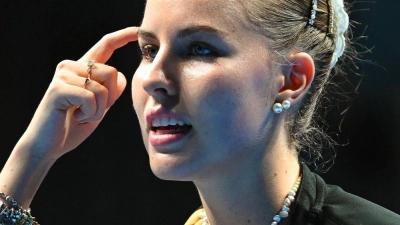Tischtennis-Star Annett Kaufmann.  (Foto: Manfred Schillings/dpa)