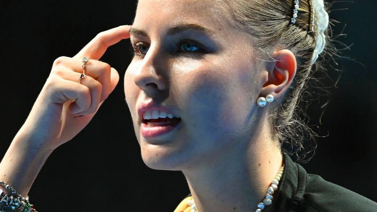 Tischtennis-Star Annett Kaufmann.  (Foto: Manfred Schillings/dpa)