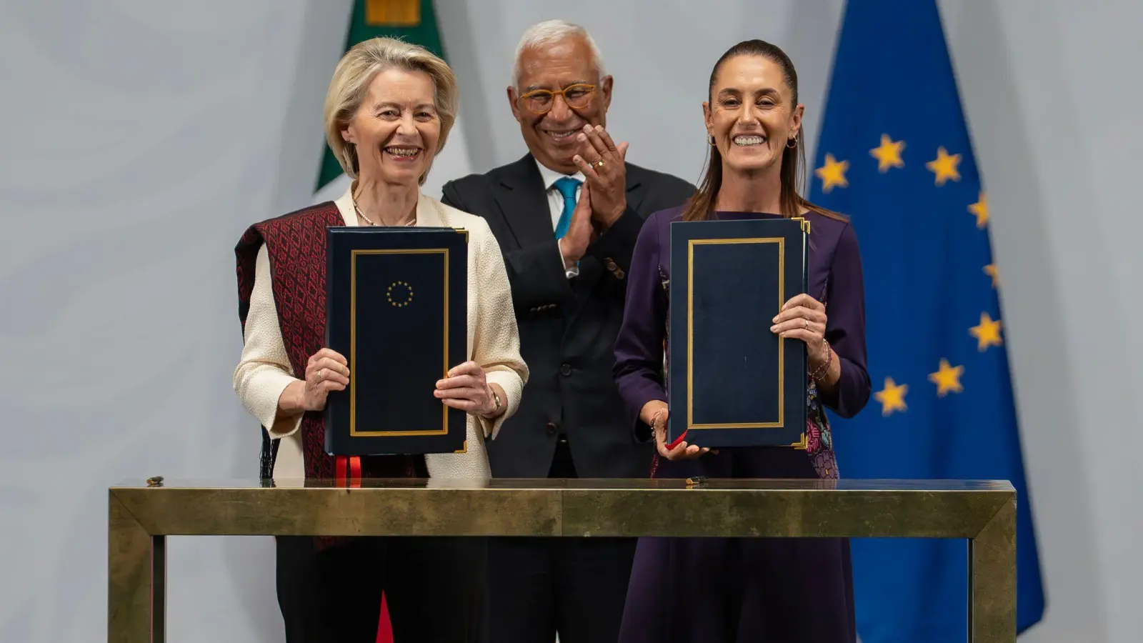 Das Abkommen soll auch den Handel zwischen der EU und Lateinamerikas zweitgrößter Volkswirtschaft erleichtern.  (Foto: Felix Marquez/dpa)