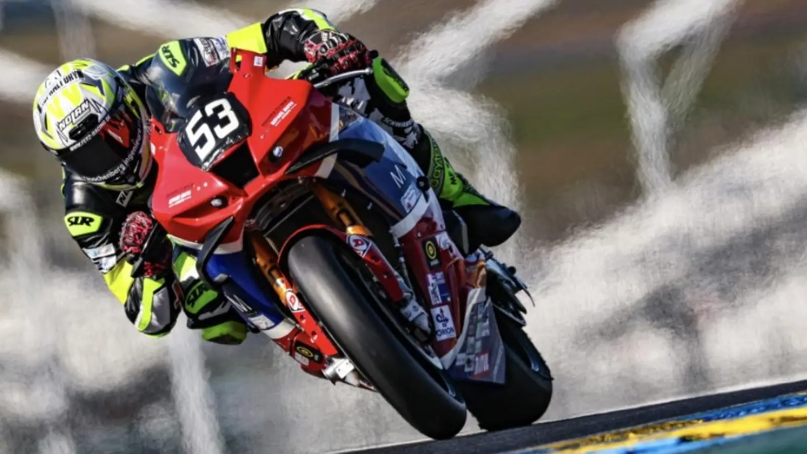 Es war zwischendurch auch trocken und warm in Le Mans: Marco Fetz auf der Honda CBR1000 RR-R. (Foto: fimewc.com)