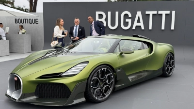 Ein Bugatti Brouillard. (Archivbild) (Foto: Thomas Geiger/dpa-tmn)