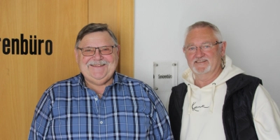 Fritz Heubeck und Michael Vogel stehen an der Spitze des Seniorenbeirates. Mit den verschiedenen Angeboten erreichen sie immer mehr Menschen. (Foto: Robert Maurer)
