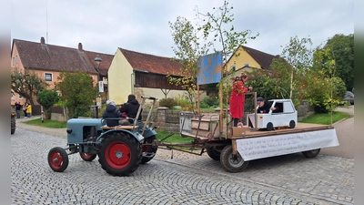 Der Kirchweihumzug ist ein Höhepunkt der Festtage. (Foto: Markt Markt Nordheim)