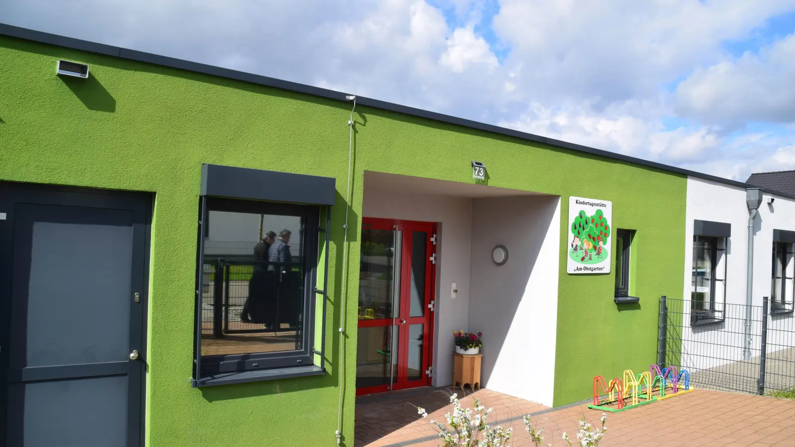 In der Kindertagesstätte „Am Obstgarten“ in Uffenheim wird es ab 1. September eine altersgemischte Gruppe geben. (Foto: Gerhard Krämer)