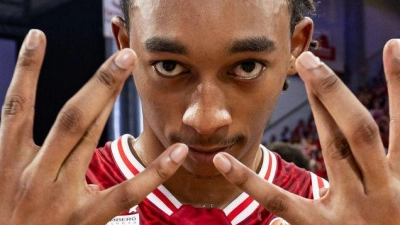 Verlässt Bamberg nach einer starken Saison: Austin Crowley. (Archivbild) (Foto: Daniel Löb/dpa)